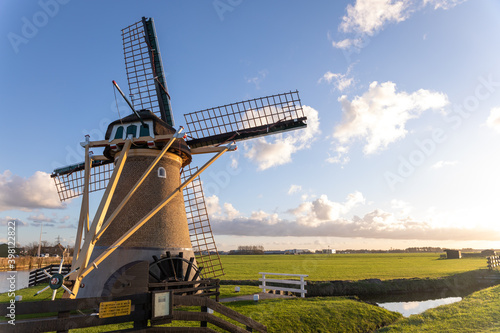 The historic watermill 