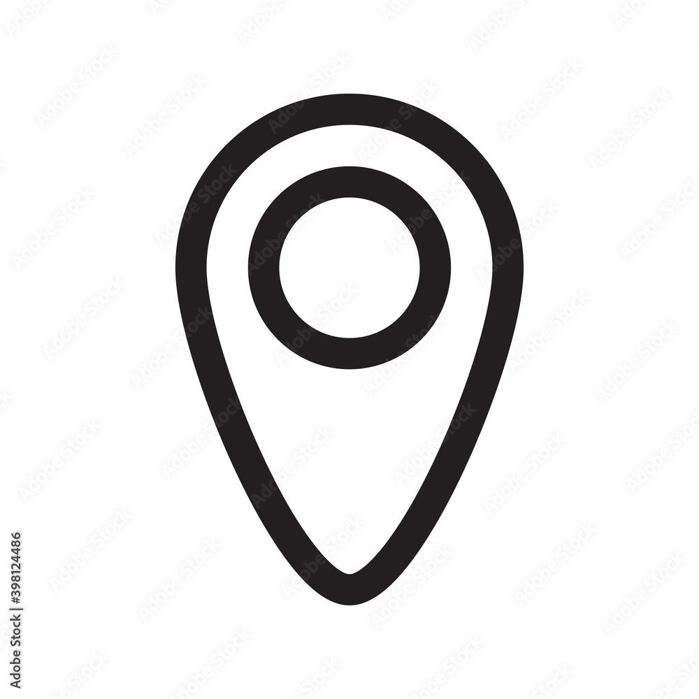 Location map pin icon Location map pin icon