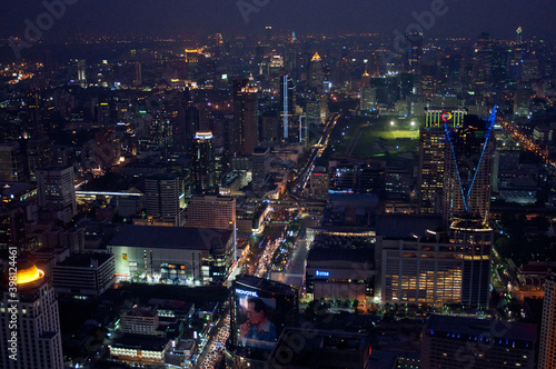 Urban aerial view