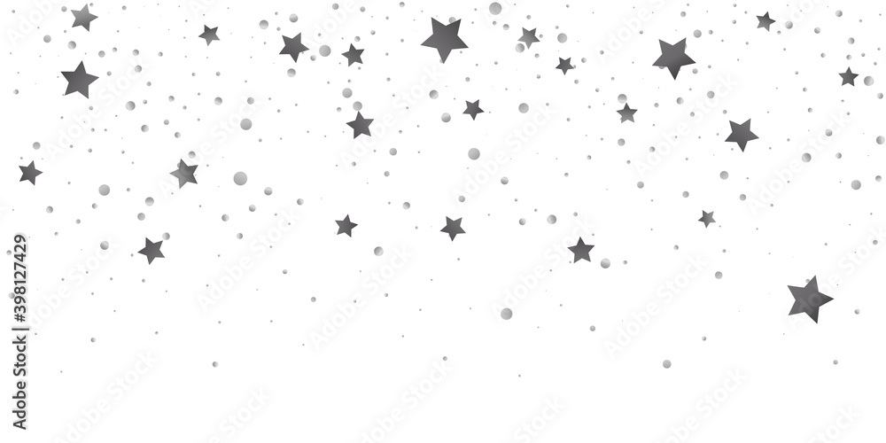 Star confetti. Star confetti.