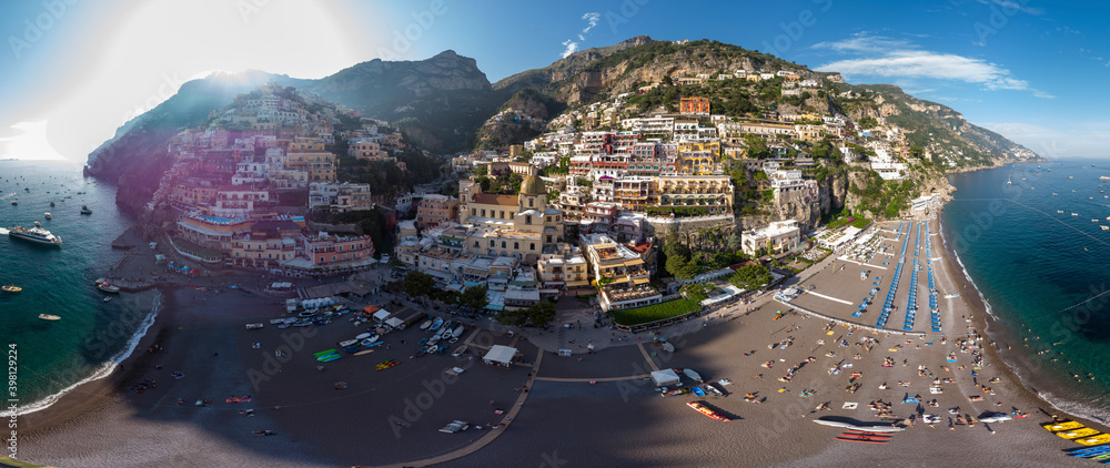 Positano 360 View by Drone