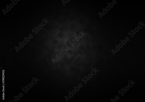 Dark Silver, Gray vector texture in rectangular style. Beautiful illustration with rectangles and squares. Best design for your ad, poster, banner.