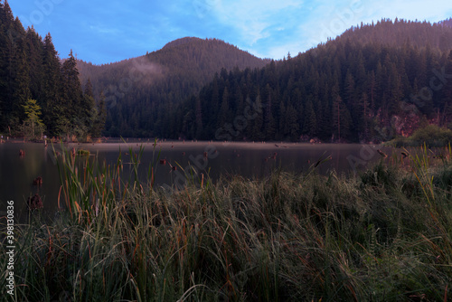Red Lake - Romania - in the warm morning light
