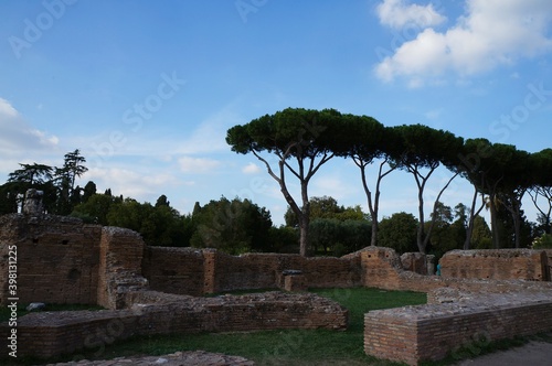 Photos Remains of palace of emperor Titus Flavius Domitianus in Rome