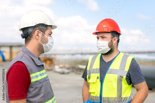 Coronavirus disease and construction workers. Between people who are in close contact with one another (within about 6 feet). Clean and disinfect frequently touched surfaces such as shared tools.