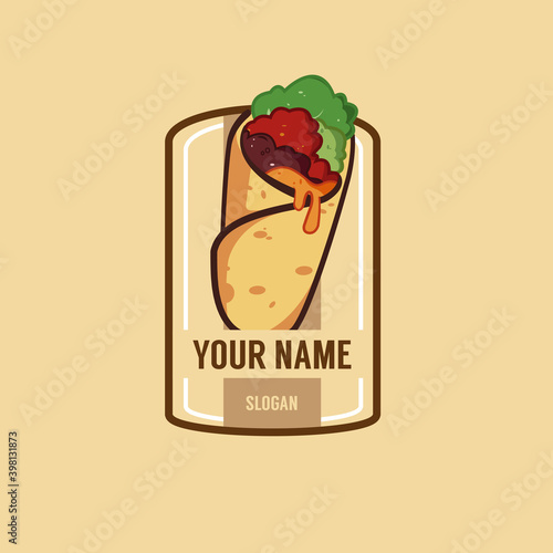 burrito logo desing