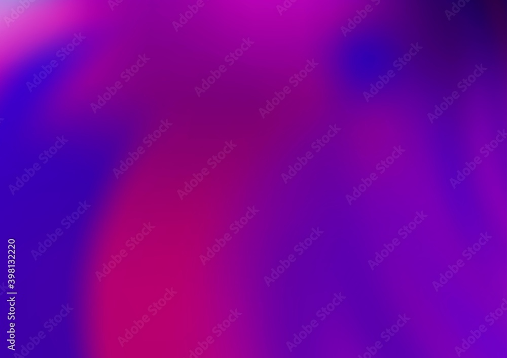 Light Purple vector blurred and colored template. Colorful illustration in blurry style with gradient. A completely new template for your design.