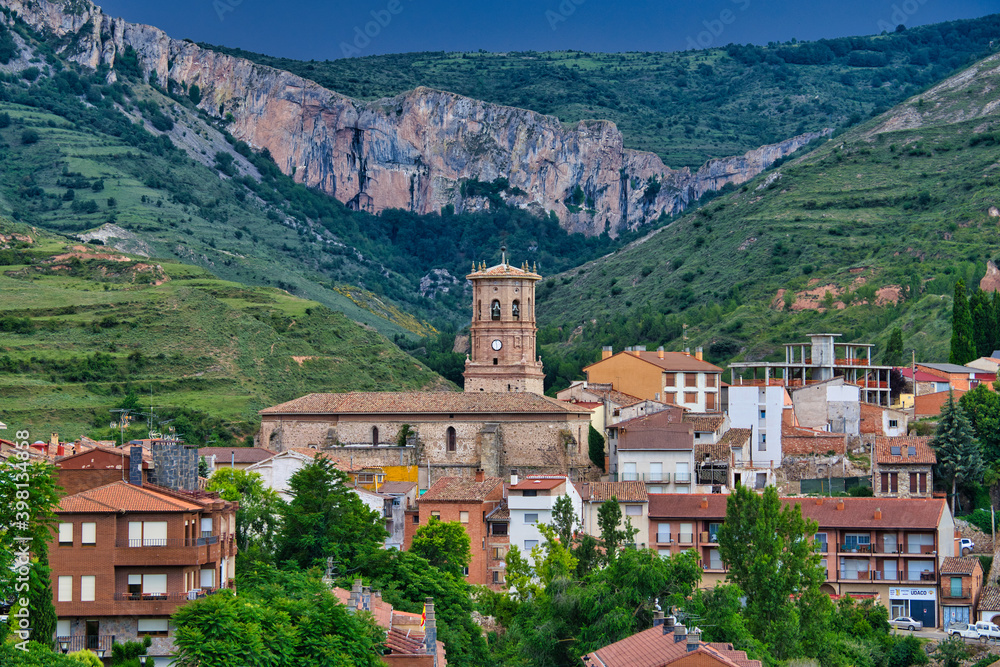 Town of Viguera, Spain