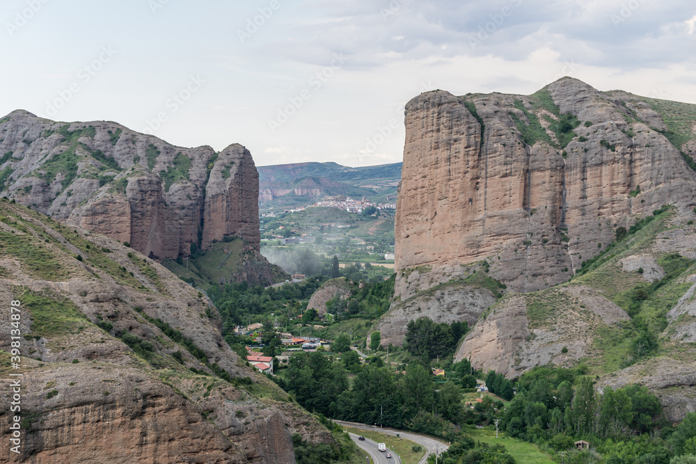 Landscape from Viguera, Spain