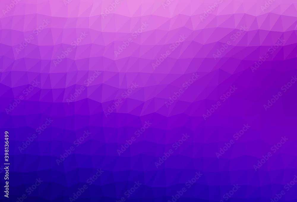 Light Purple vector polygon abstract backdrop. Light Purple vector polygon abstract backdrop.