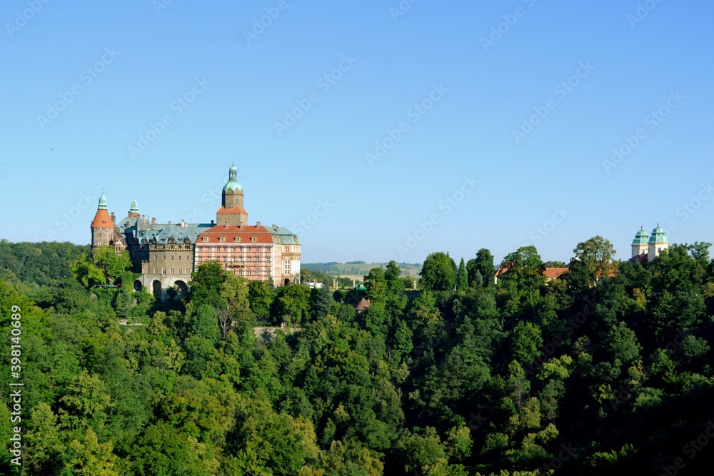 Zamek Książ, zespół rezydencjalny na Szlaku Zamków Piastowskich w Wałbrzychu