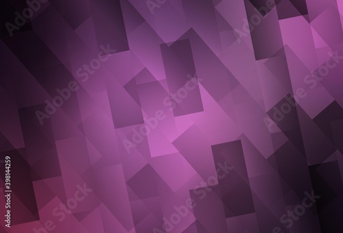 Light Purple, Pink vector layout with lines, rectangles.