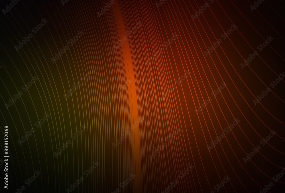 Fototapeta premium Dark Red vector glossy abstract background.