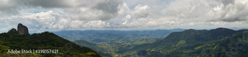 panoramic view "Pedra do Bau" of Campos do Jordao