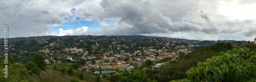 Panoramic View of Capivari Neighborhood in Campos do Jordao