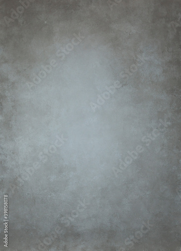 Wallpaper Mural Gray  with vignetting hand painted backdrop