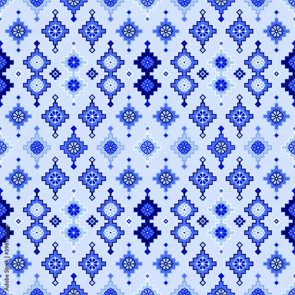 Kilim Bohemian Seamless Pattern Kilim Bohemian Seamless Pattern