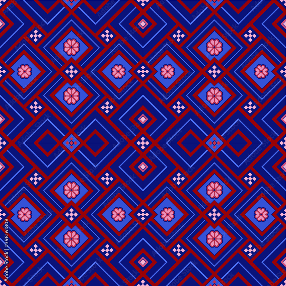 Kilim Bohemian Seamless Pattern Kilim Bohemian Seamless Pattern