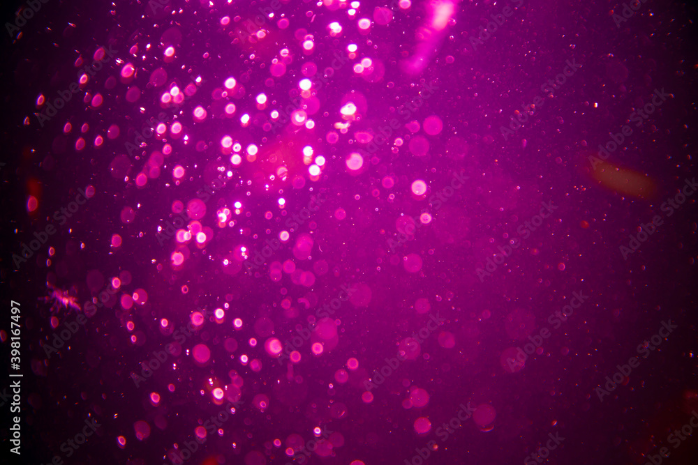 Abstract pink defocus bokeh glitter