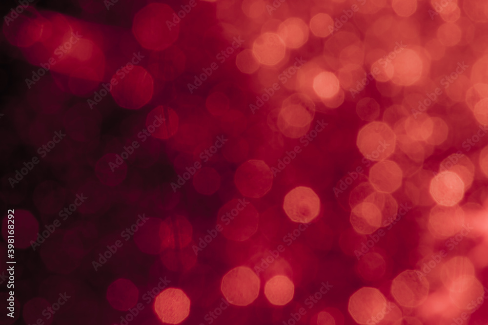 Abstract decorat bokeh holiday christmas glowing lights on black Abstract decorat bokeh holiday christmas glowing lights on black