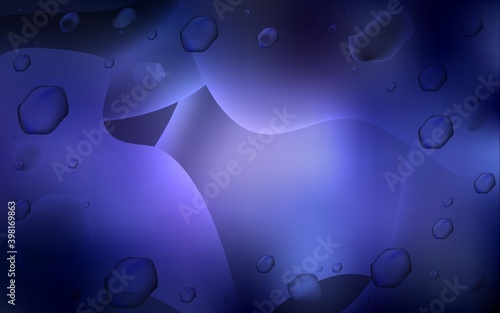 Dark Purple vector template with bent lines.