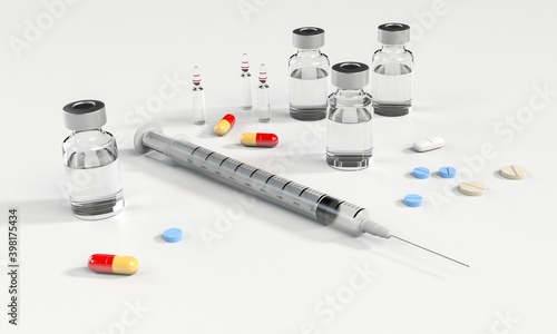 Impfung Medizin Tabletten Corona Krankheit