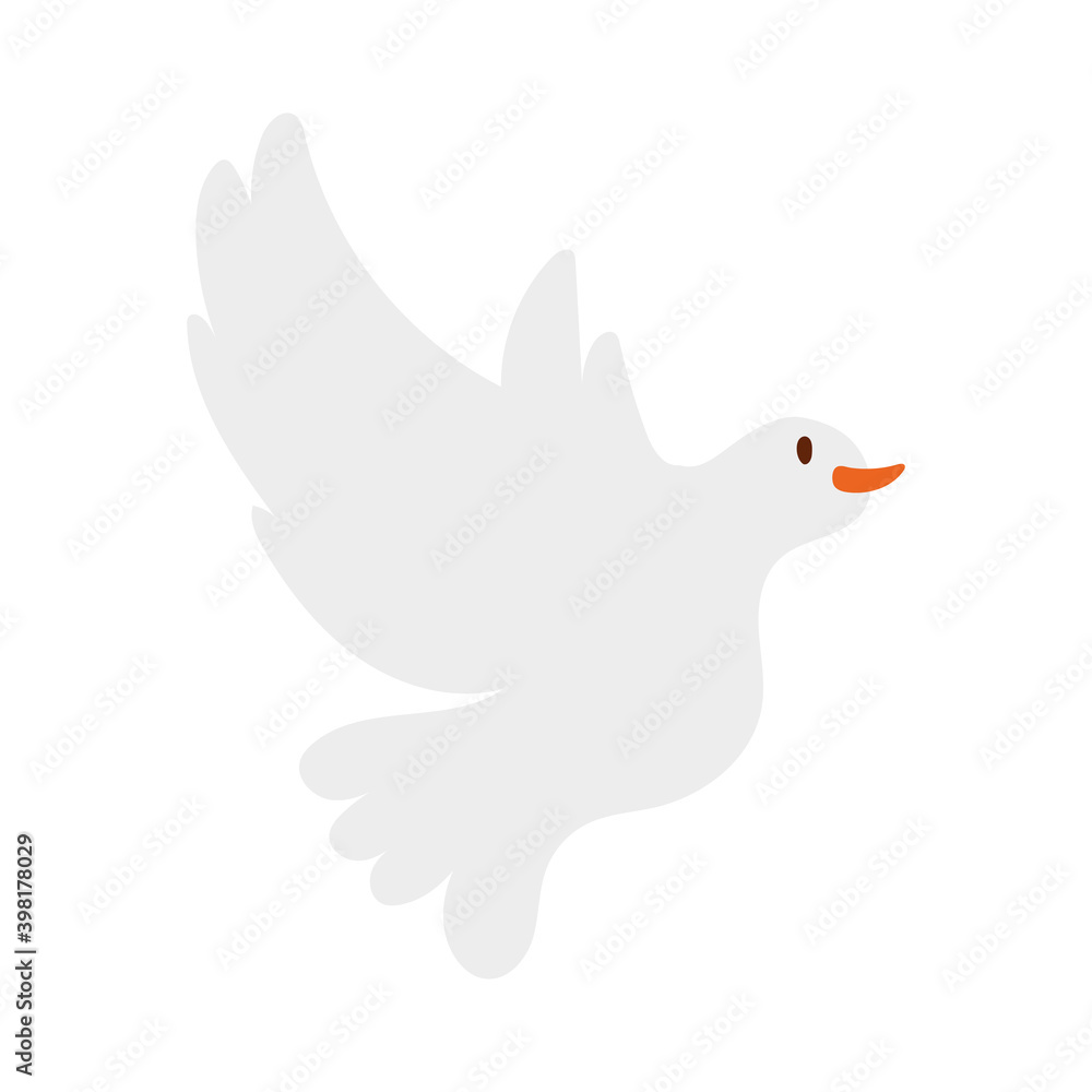 dove bird flying peace icon dove bird flying peace icon