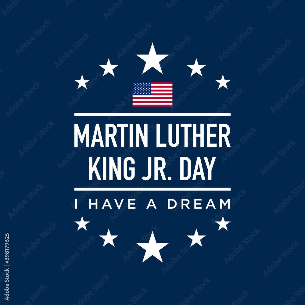 Martin Luther King Jr. Day Background. Vector Illustration. Martin Luther King Jr. Day Background. Vector Illustration.