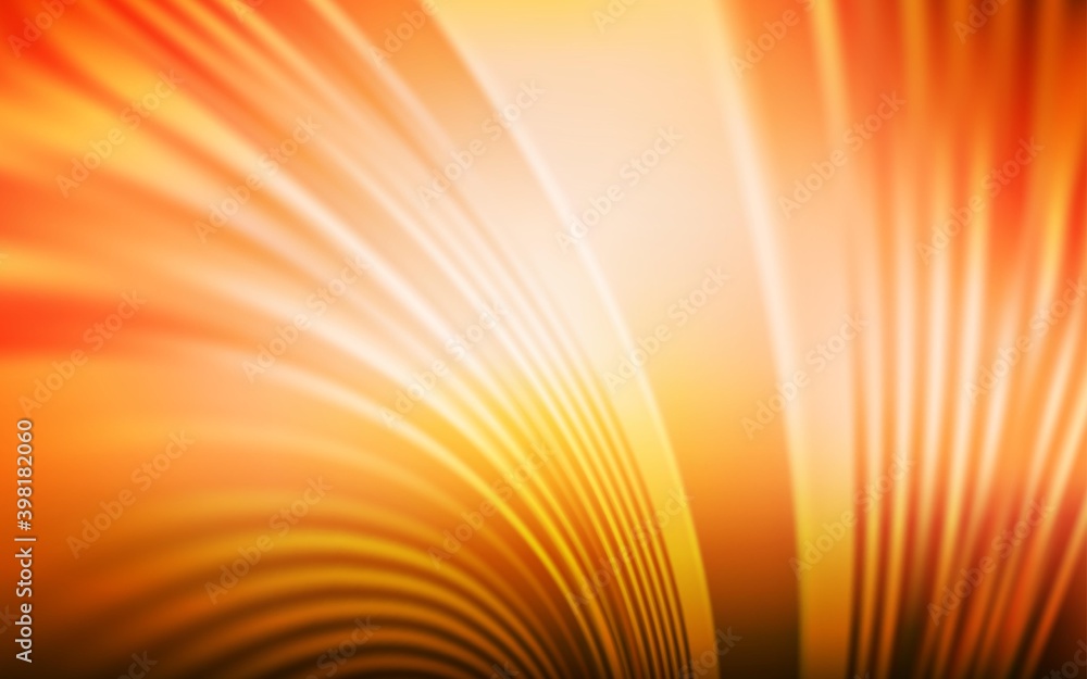 Light Orange vector backdrop with wry lines. Light Orange vector backdrop with wry lines.