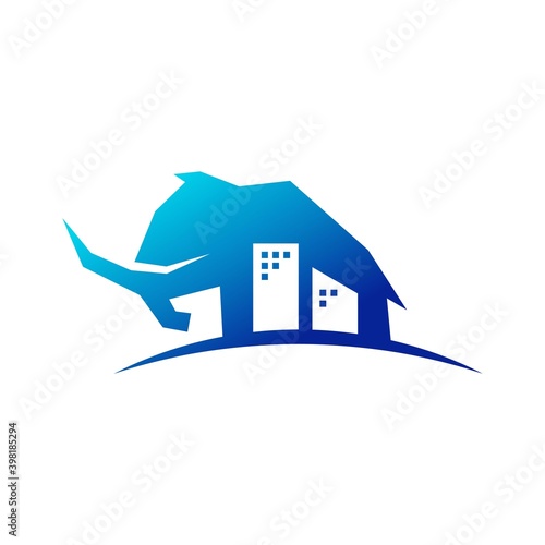 mammoth property logo design