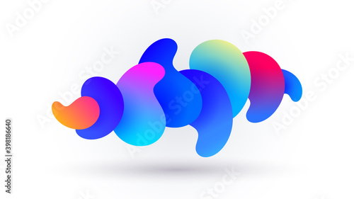 Motion sound wave abstract vector background