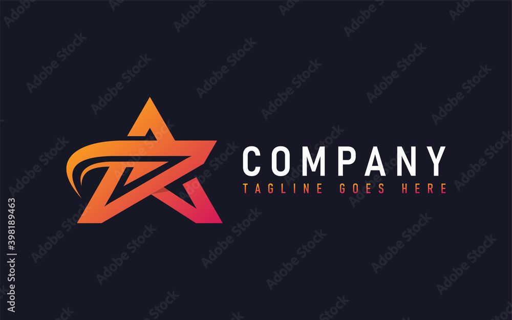 Abstract Star Logo Design. Modern Orange Star Symbol Design Usable For Business, Community, Foundation, Industrial, Tech, Services Company. Flat Vector Logo Design Illustration. Abstract Star Logo Design. Modern Orange Star Symbol Design Usable For Business, Community, Foundation, Industrial, Tech, Services Company. Flat Vector Logo Design Illustration.