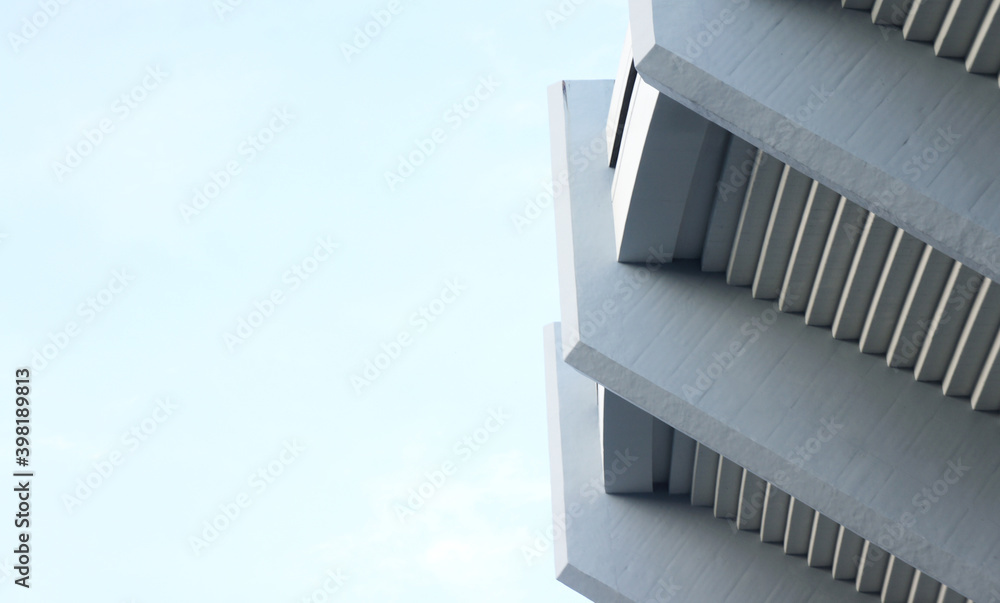 Obraz premium Abstract dynamic architecture