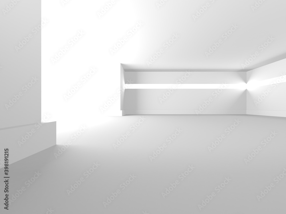 custom made wallpaper toronto digitalIlluminated corridor interior design. Empty Room Interior Background