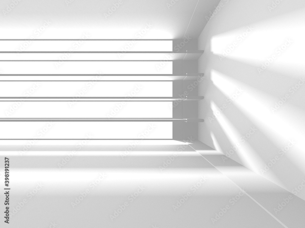 Abstract White Room Architecture Design Concept Abstract White Room Architecture Design Concept