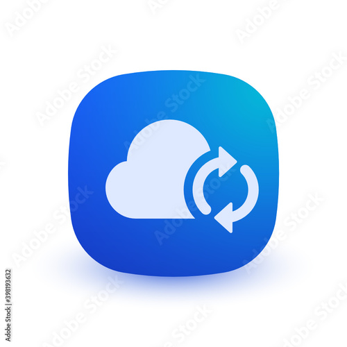 Cloud Sync - Button