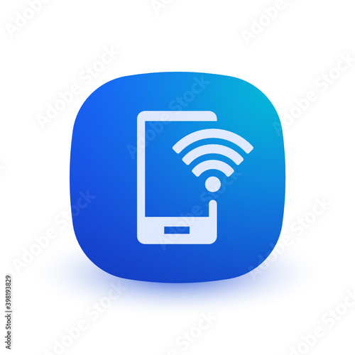 Mobile Wifi - Button