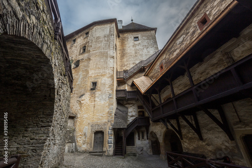 The medieval Orava Castle, Slovakia, Europe.