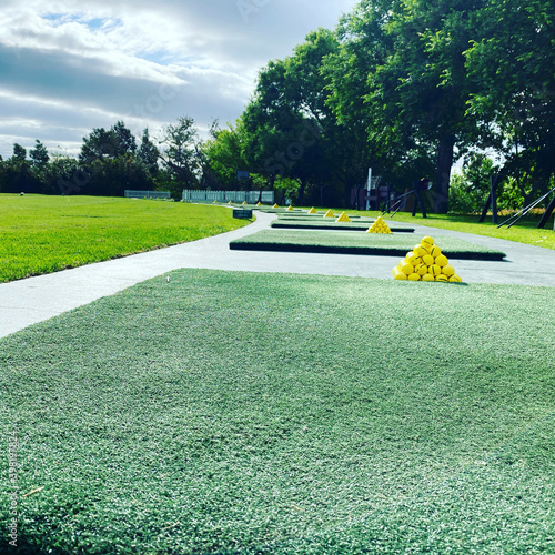 Golf Practice Area