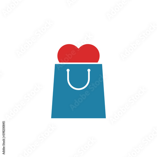 Shopping bag gifts Valentin...