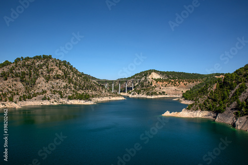 Contreras reservoir between the Community of Valencia and Castilla La Mancha. © EMILIA