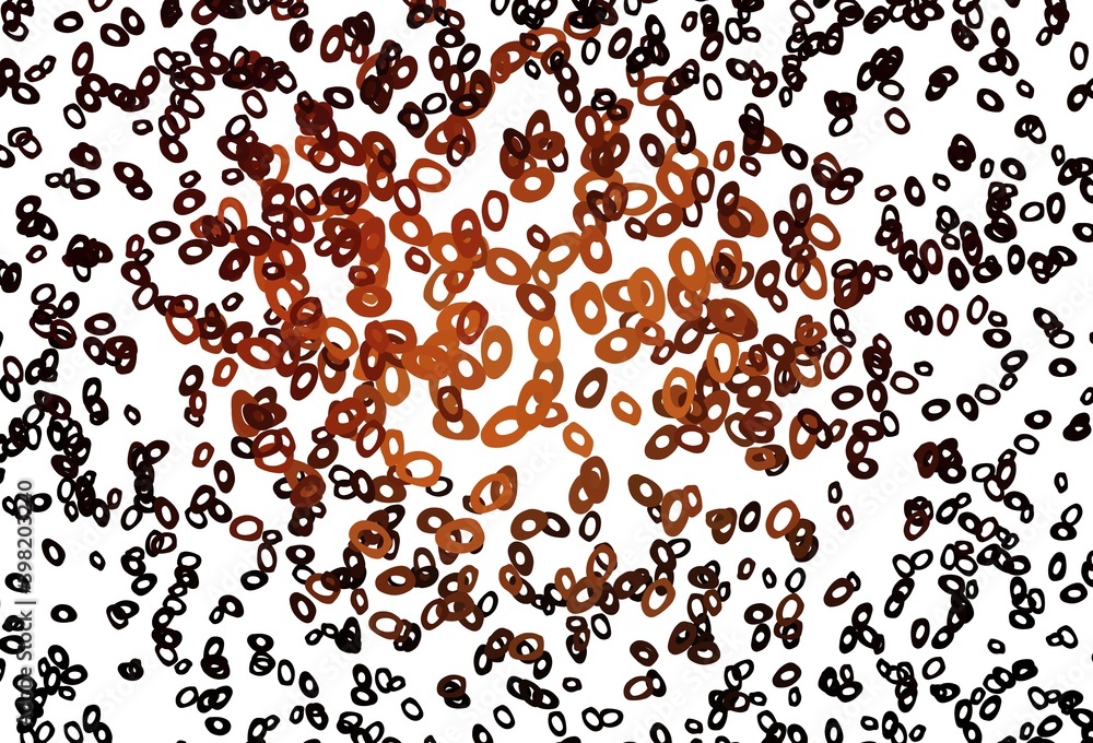 Dark Red vector texture with disks. Dark Red vector texture with disks.