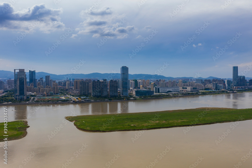 Urban Scenery of Nanchang New District,jiangxi,china Urban Scenery of Nanchang New District,jiangxi,china
