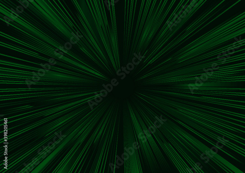 zoom high speed movement matrix effect illustration