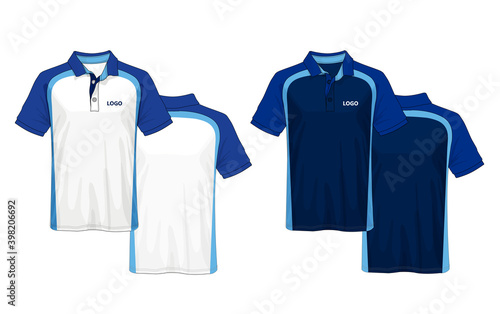 T-shirt polo design, Sport jersey template.	