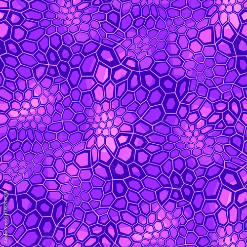 Camouflage geometric seamless pattern texture. Abstract military camo hexagonal scales endless print for army and hunting. Vector background.
