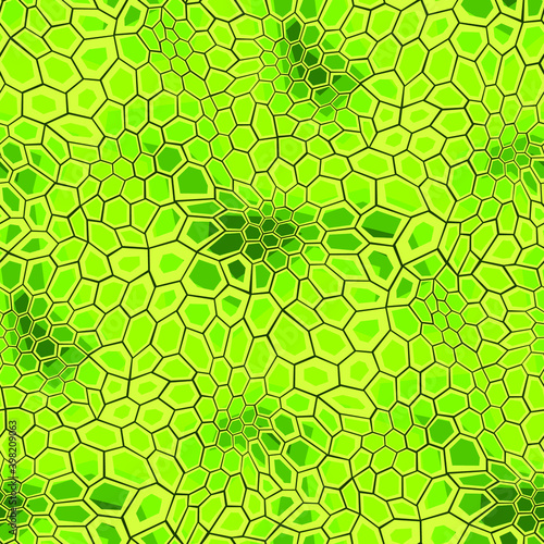 Camouflage geometric seamless pattern texture. Abstract military camo hexagonal scales endless print for army and hunting. Vector background.