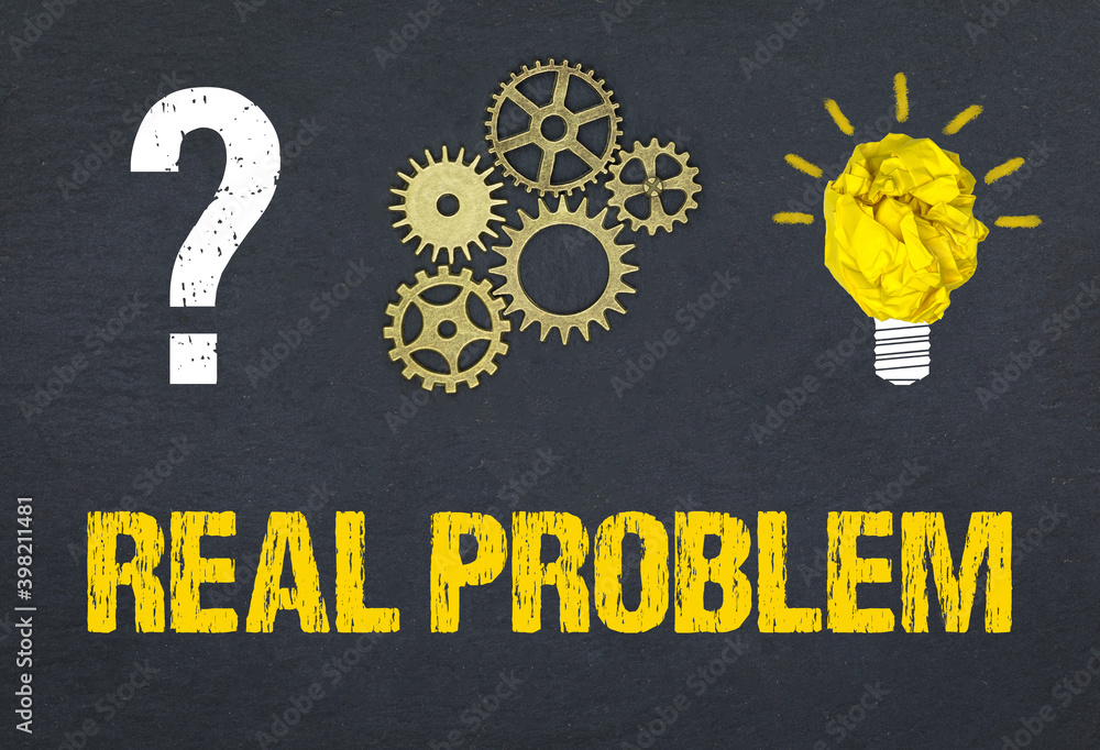 Obraz premium Real Problem