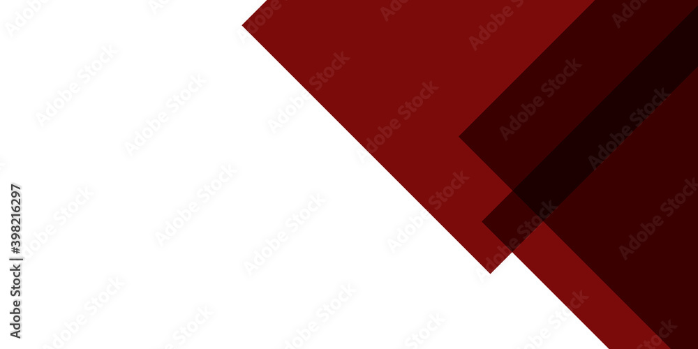 Modern simple red white business presentation background with white space for text and geometric square shape Modern simple red white business presentation background with white space for text and geometric square shape