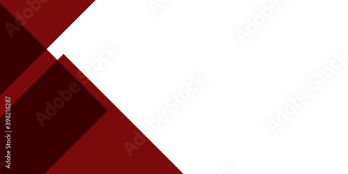 abstract presentation background with geometric shapes design in red white colors